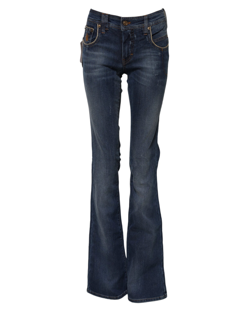 John Galliano Blue Flared Jeans for Women alternate view