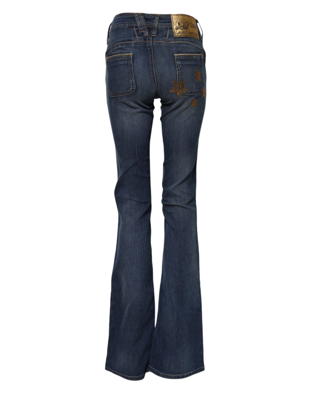 John Galliano Blue Flared Jeans for Women detail view