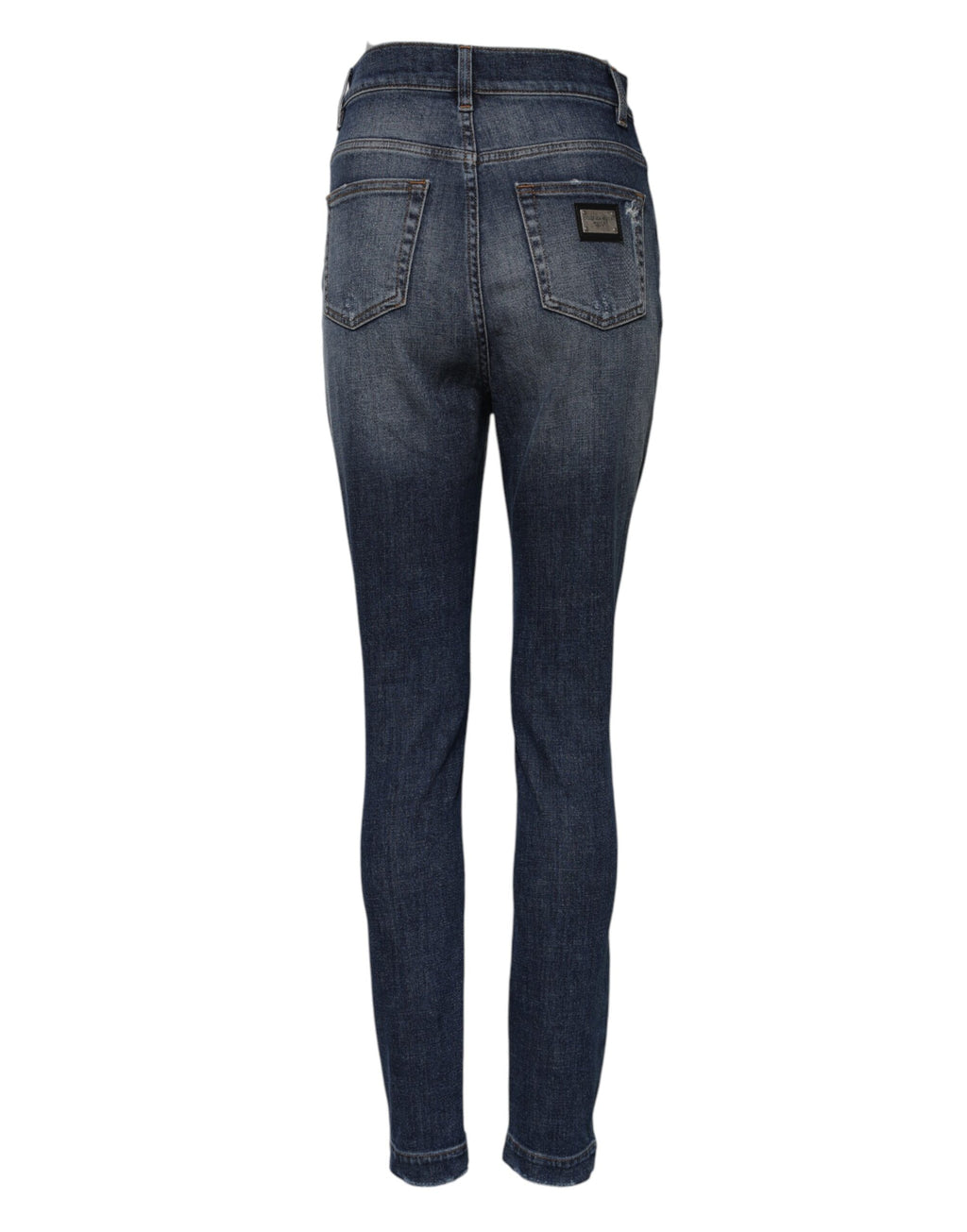 Dolce & Gabbana Blue Skinny Jeans for Women detail view