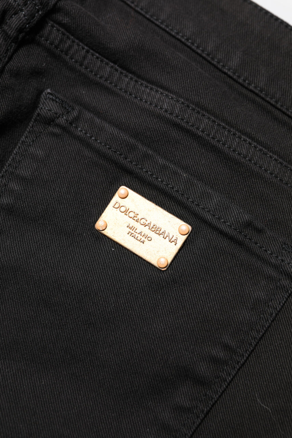 Dolce & Gabbana Black Skinny Jeans for Women additional view
