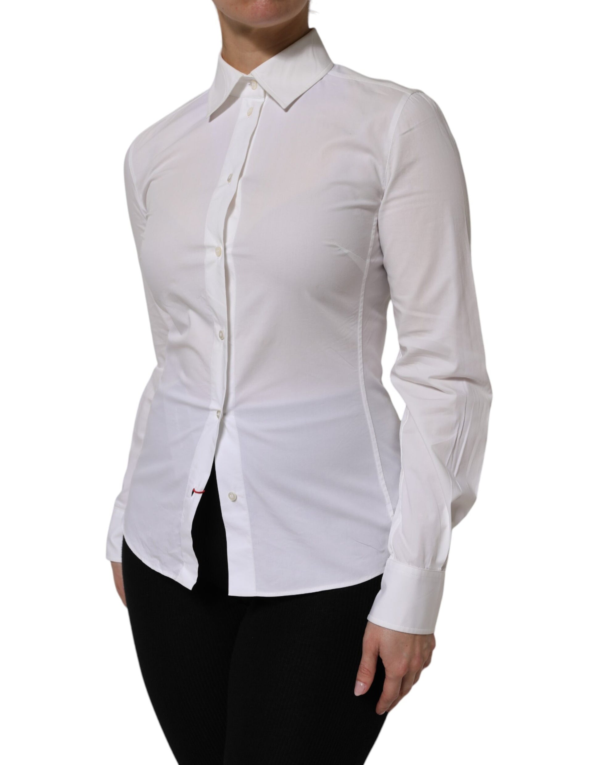 Dolce & Gabbana White Dress Shirt for Women detail view