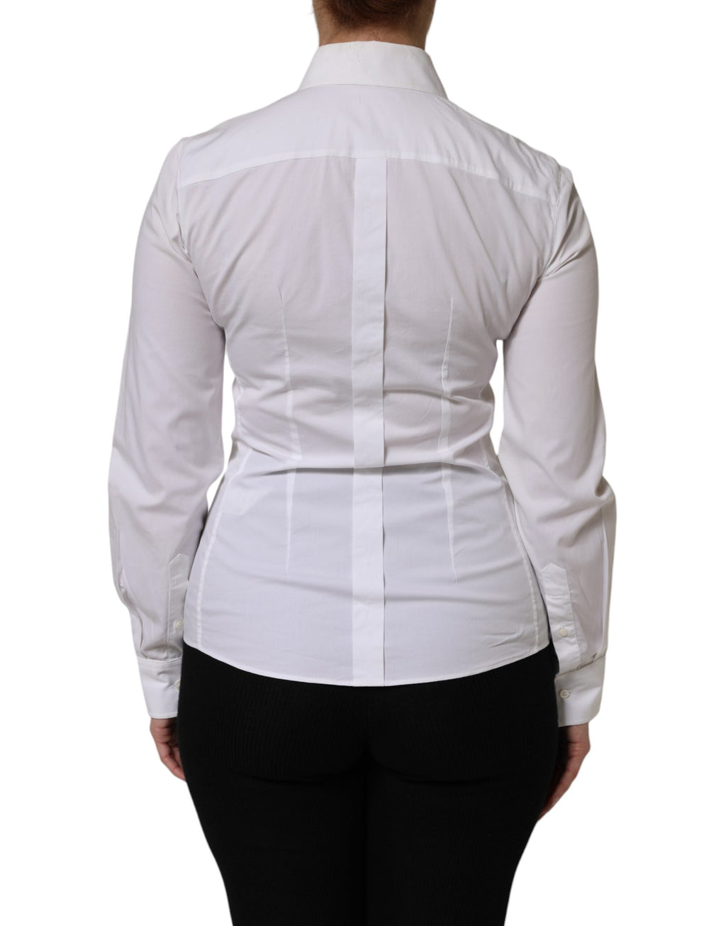 Dolce & Gabbana White Dress Shirt for Women side view