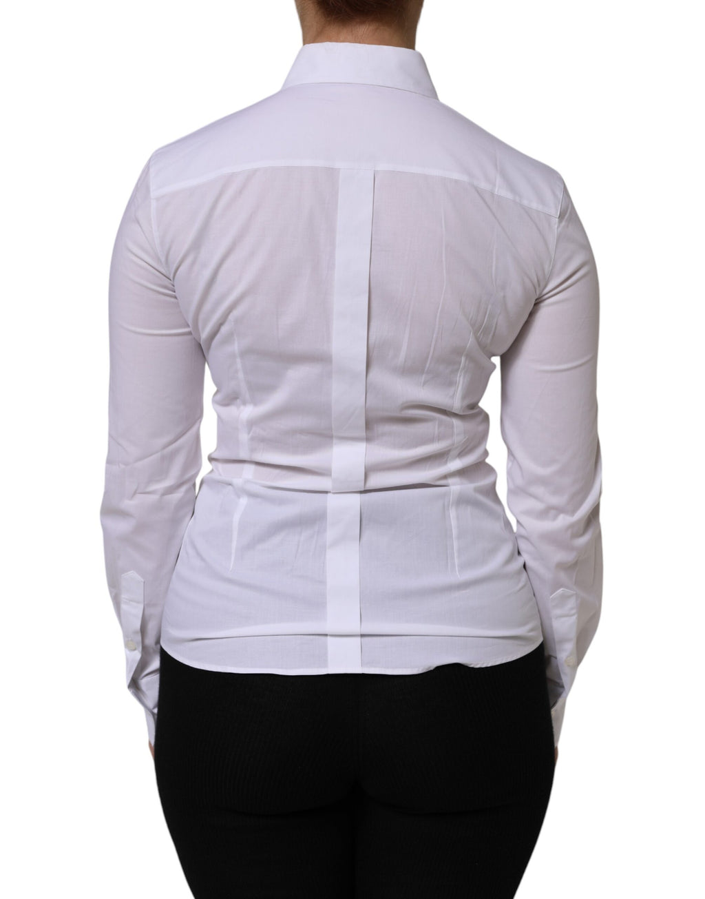 Dolce & Gabbana White Dress Shirt for Women side view