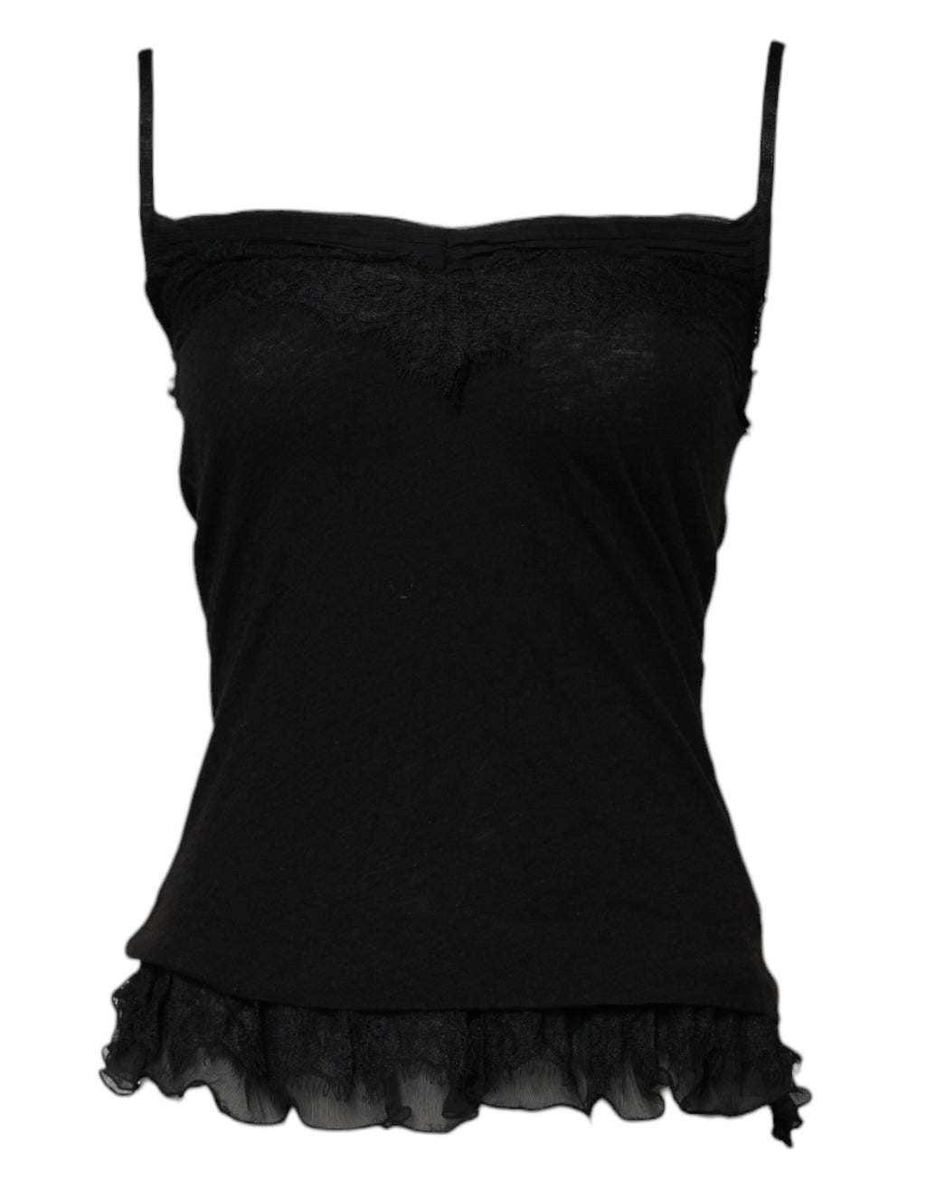 Scervino Street Black Tank Tops T for Women