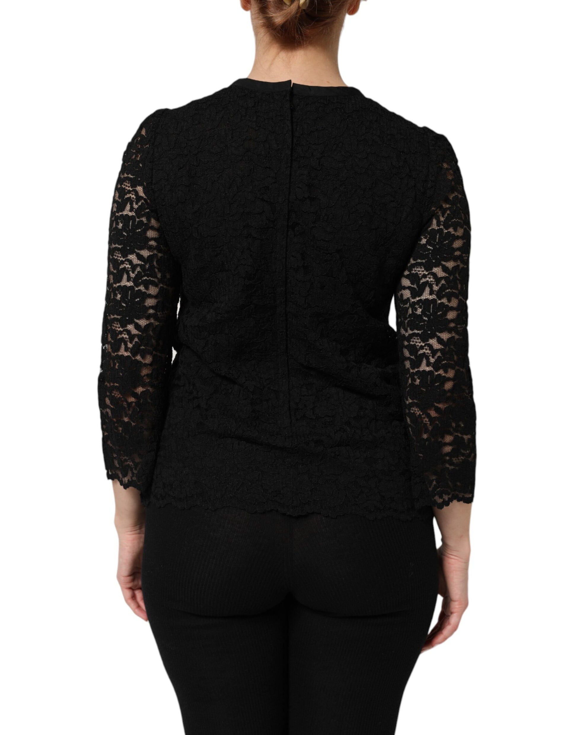 Dolce & Gabbana Black Blouse for Women side view