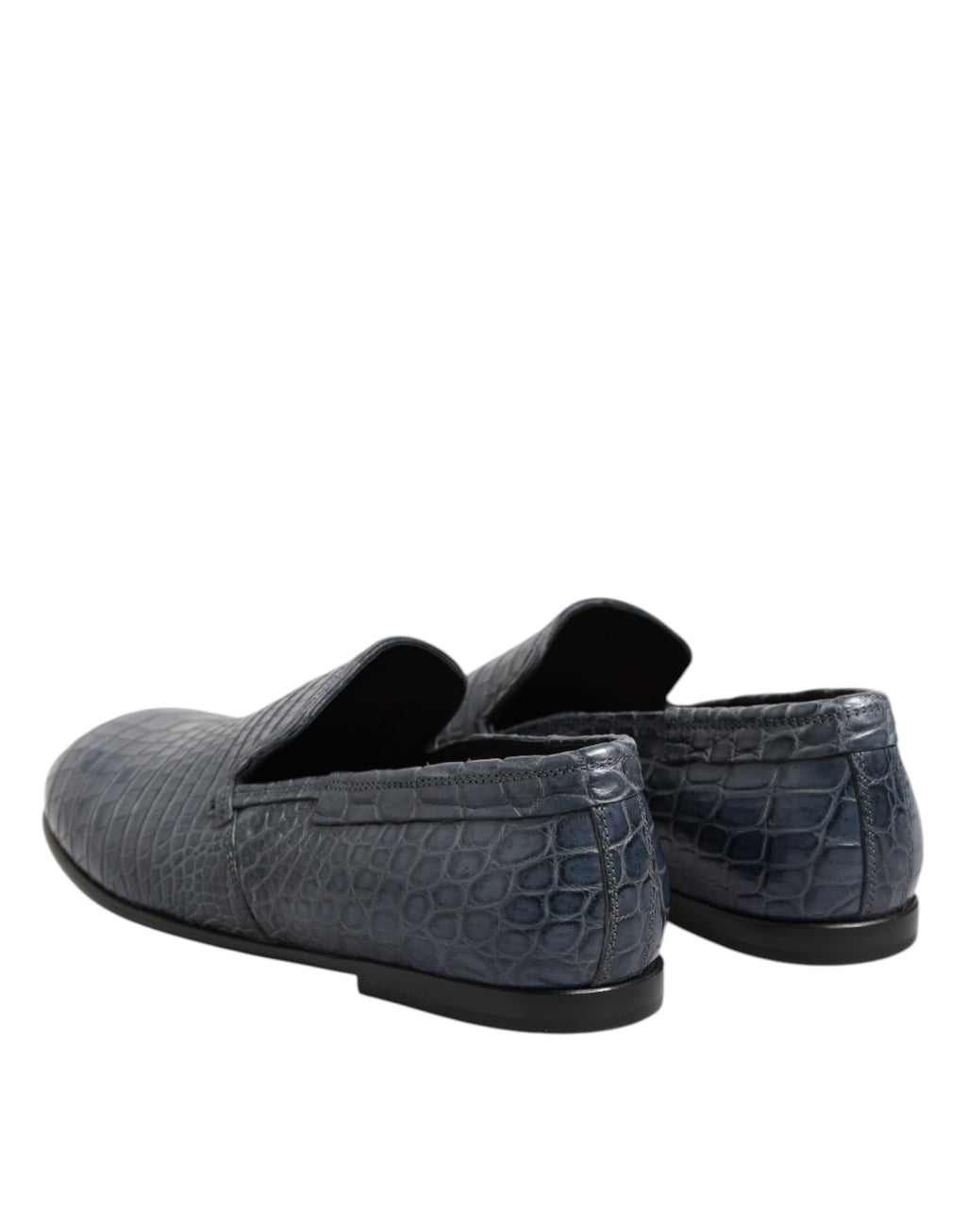 Dolce & Gabbana Blue Slip On Loafers for Men additional view