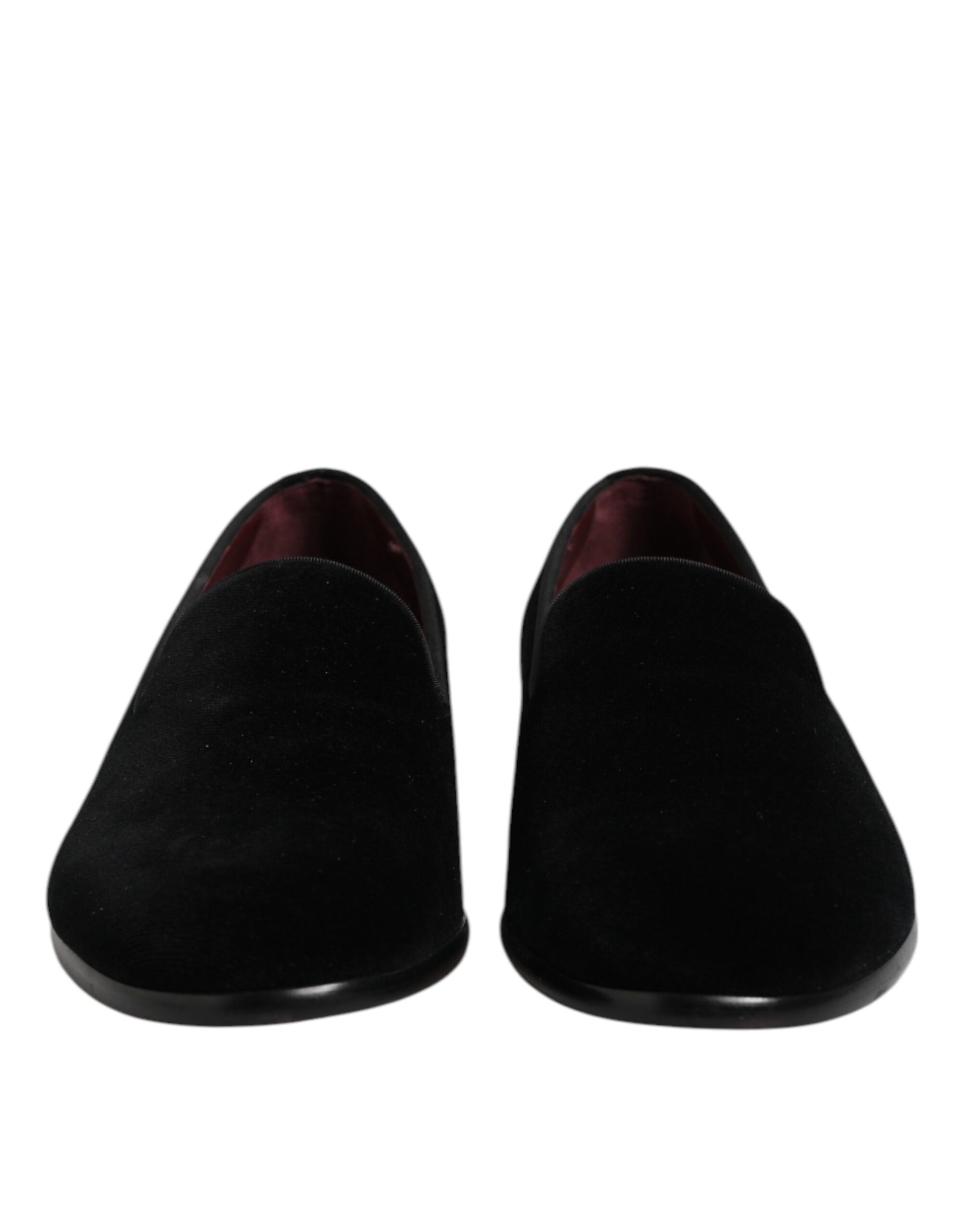 Dolce & Gabbana Black Slip On Loafers for Men alternate view