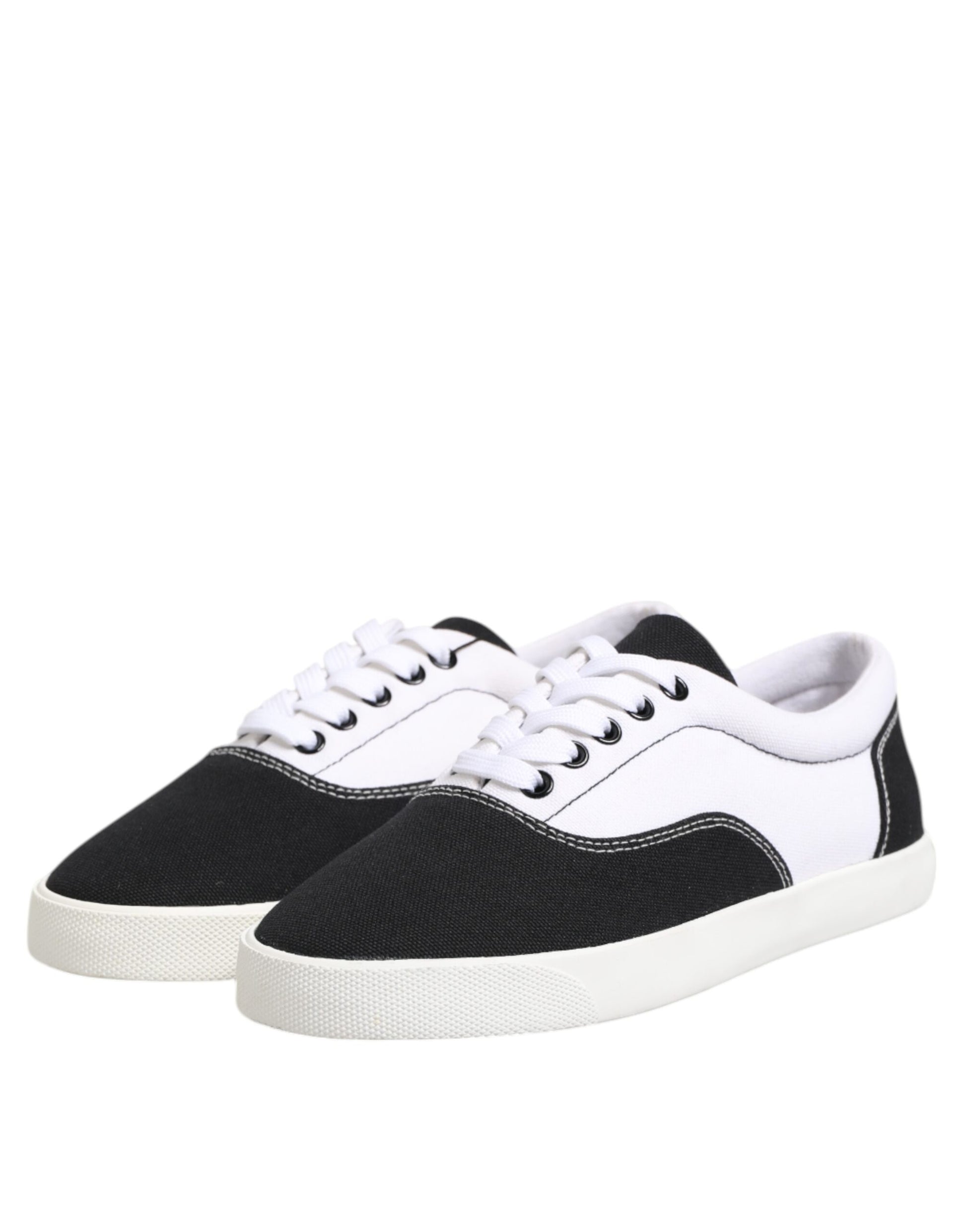 Dolce & Gabbana Black Low Top Sneakers for Men side view