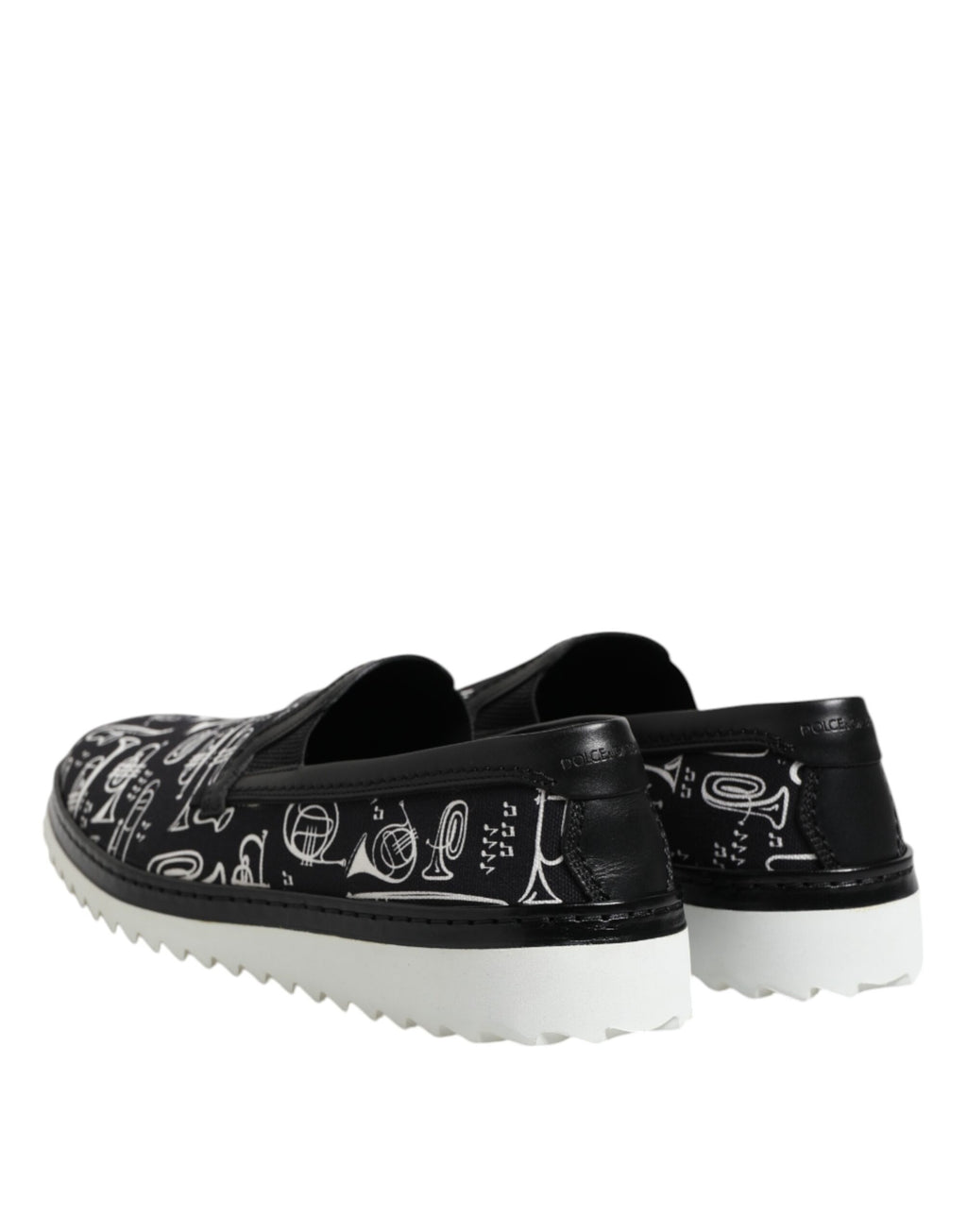 Dolce & Gabbana Black Slip On Loafers for Men additional view