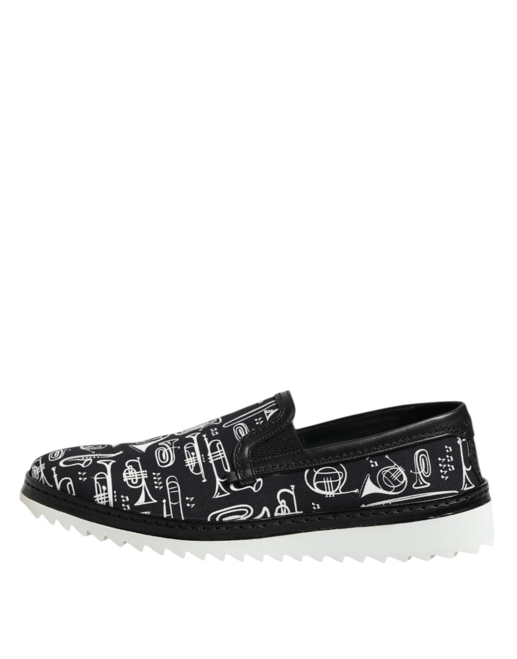 Dolce & Gabbana Black Slip On Loafers for Men additional view