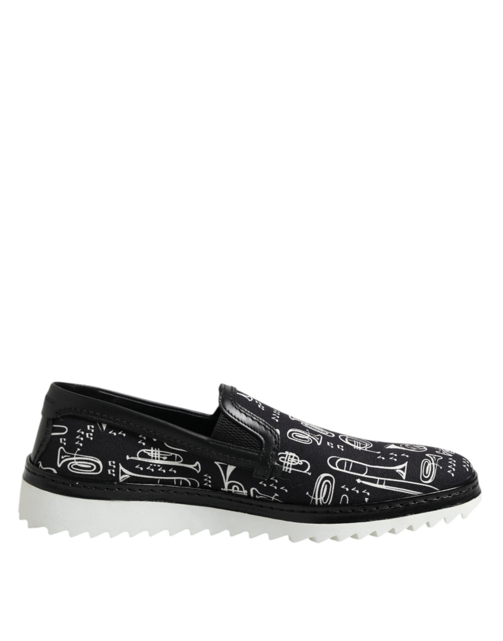Dolce & Gabbana Black Slip On Loafers for Men