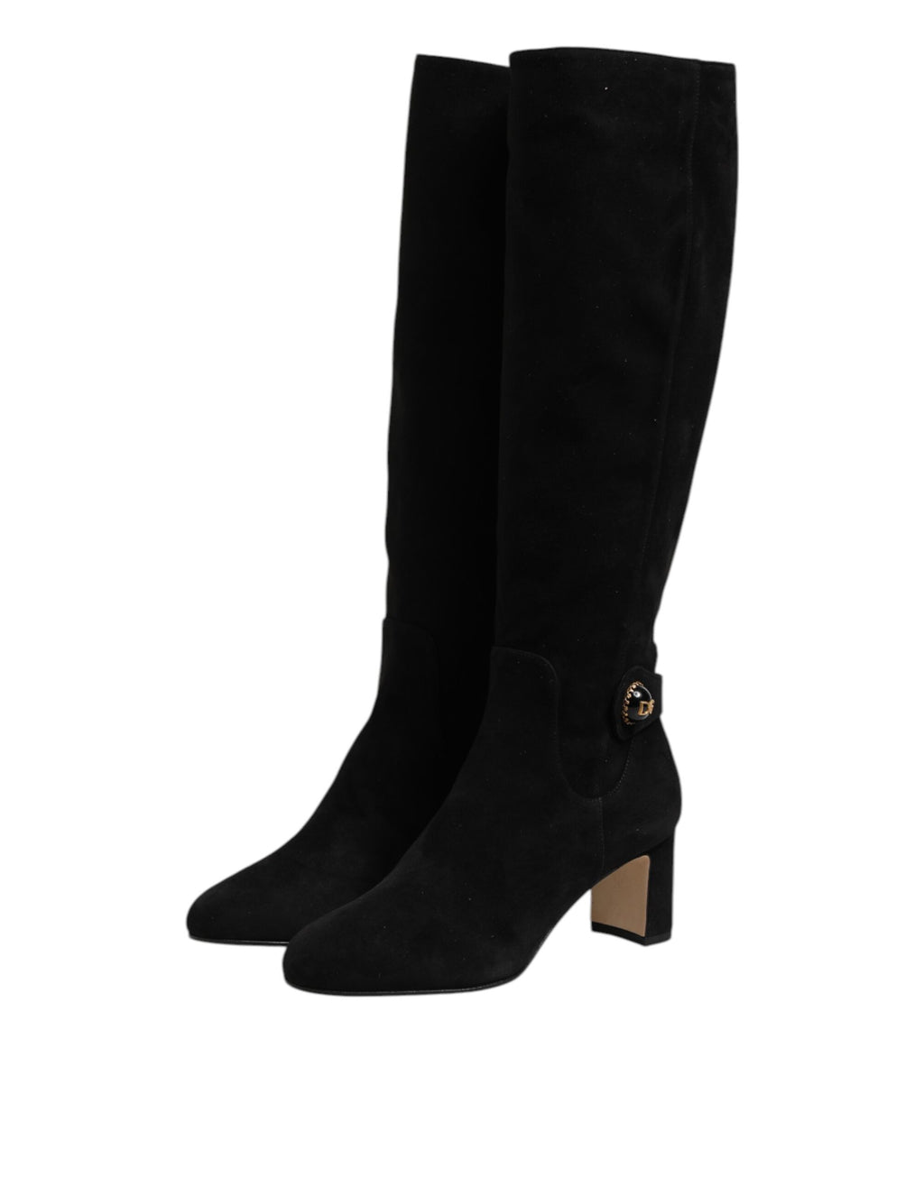 Dolce & Gabbana Black High Heel for Women side view