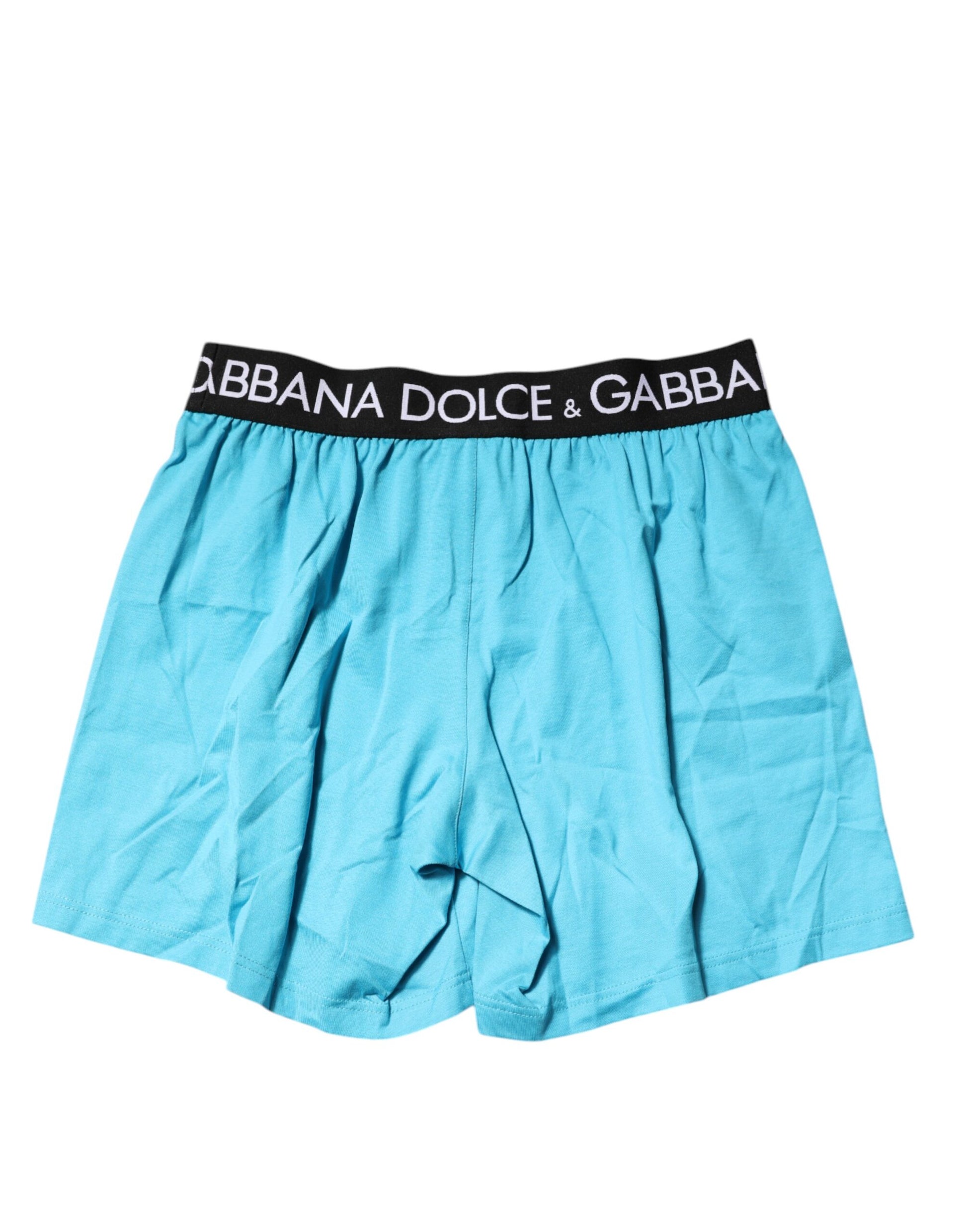 Dolce & Gabbana Blue Boxers for Men side view
