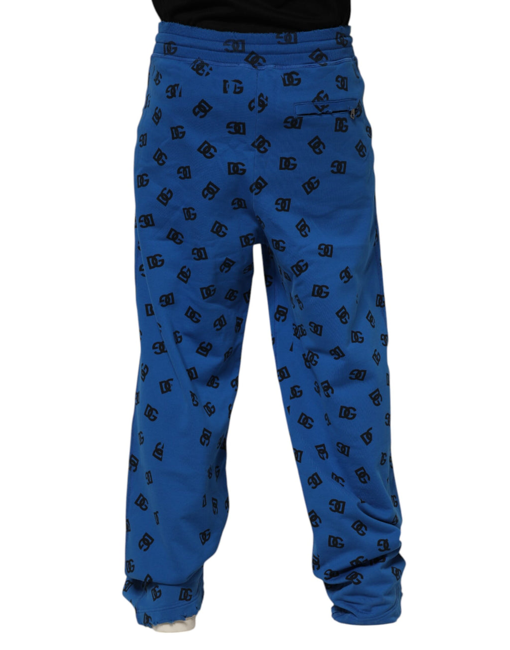 Dolce & Gabbana Blue Athletic Pants for Men side view