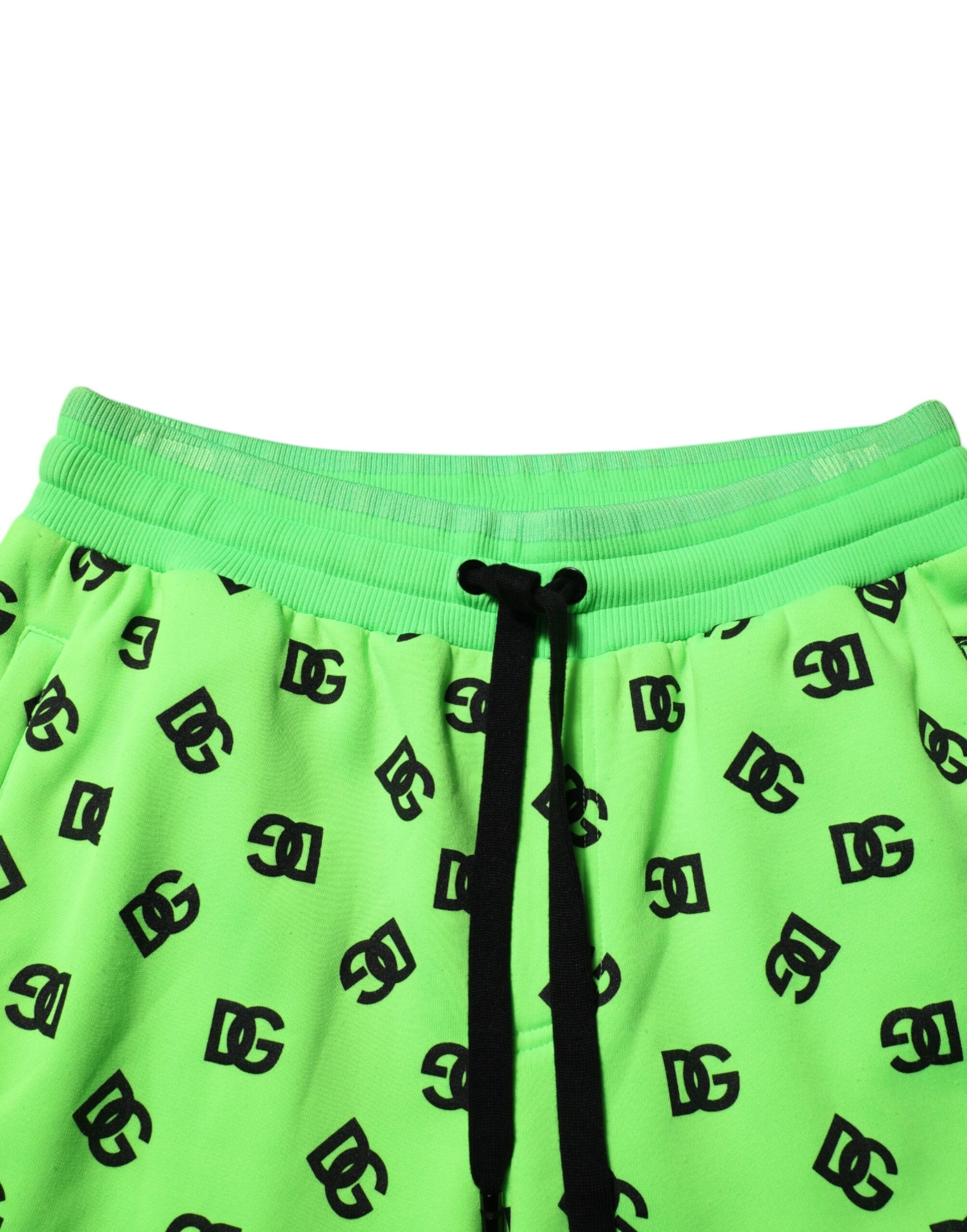 Dolce & Gabbana Green Athletic Pants for Men additional view