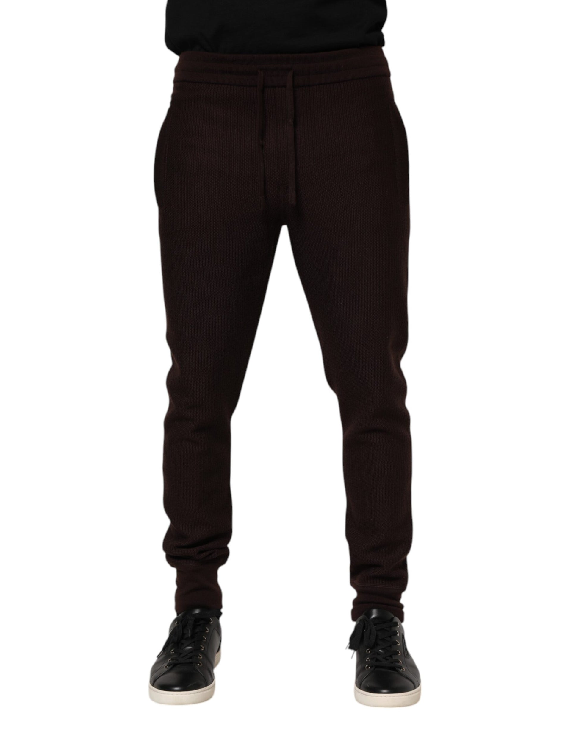 Dolce & Gabbana Brown Athletic Pants for Men