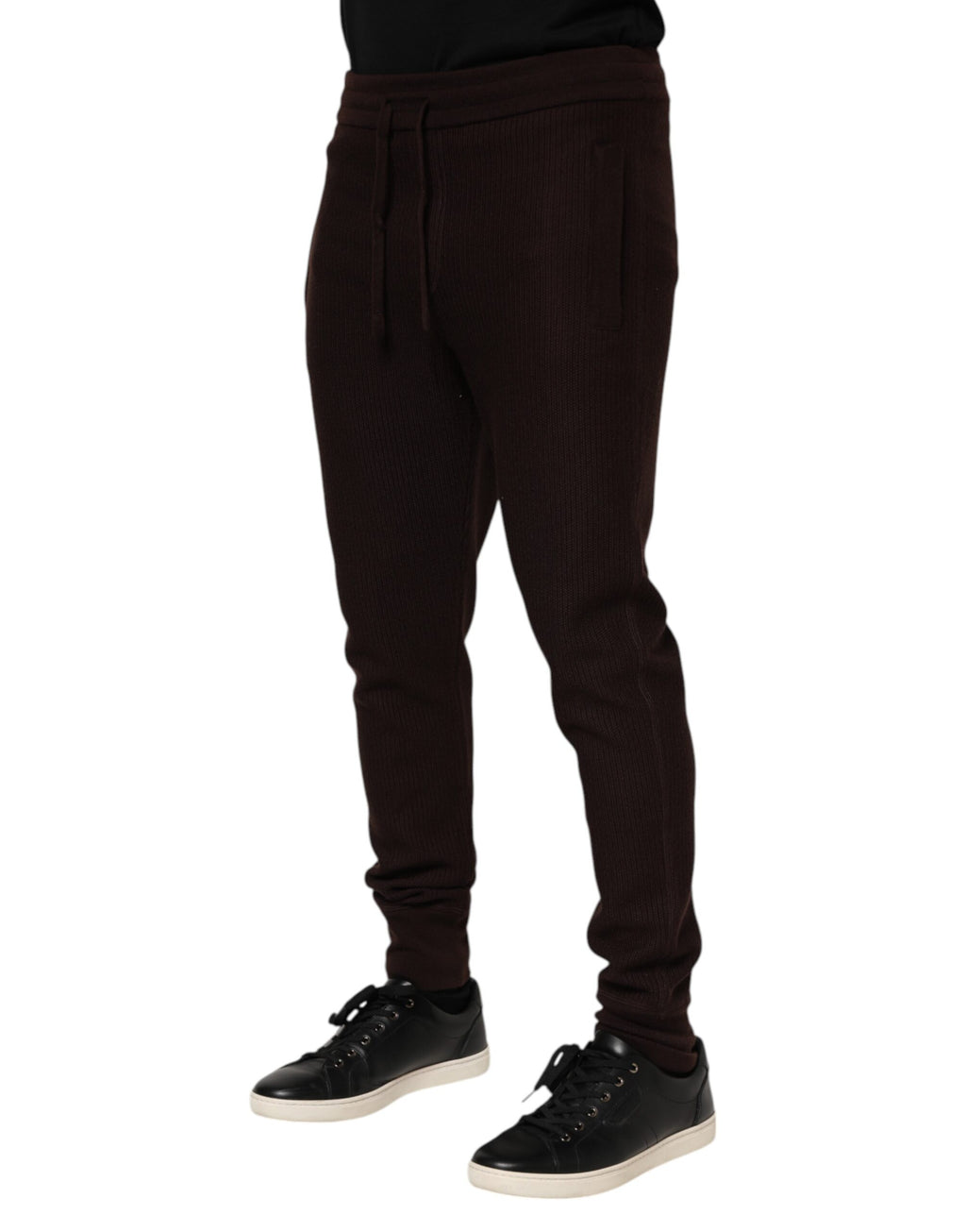Dolce & Gabbana Brown Athletic Pants for Men detail view