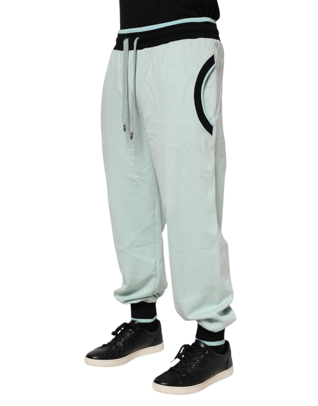 Dolce & Gabbana Green Athletic Pants for Men detail view