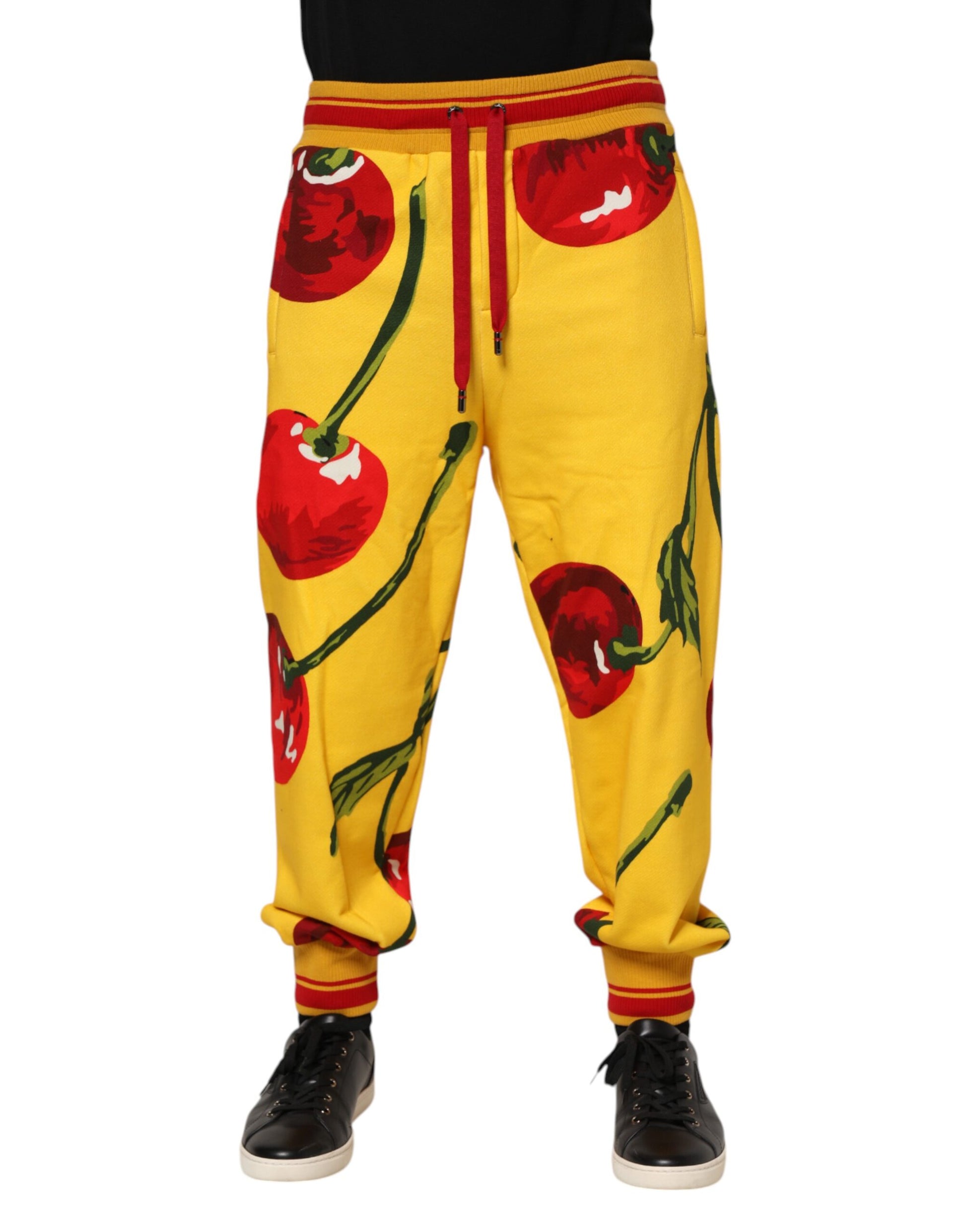 Dolce & Gabbana Yellow Athletic Pants for Men alternate view