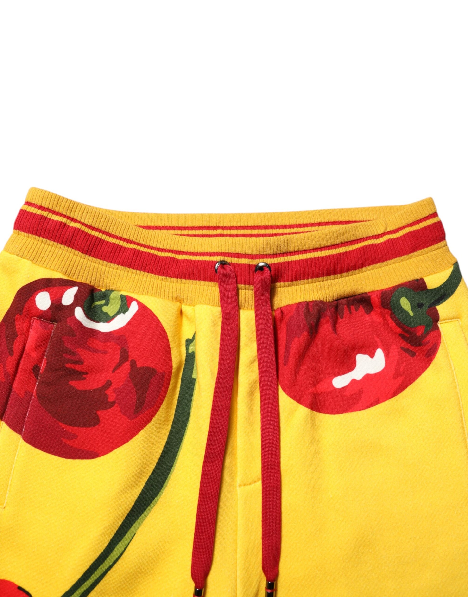 Dolce & Gabbana Yellow Athletic Pants for Men additional view