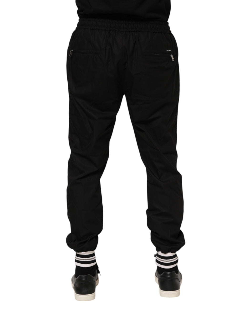 Dolce & Gabbana Black Athletic Pants for Men side view