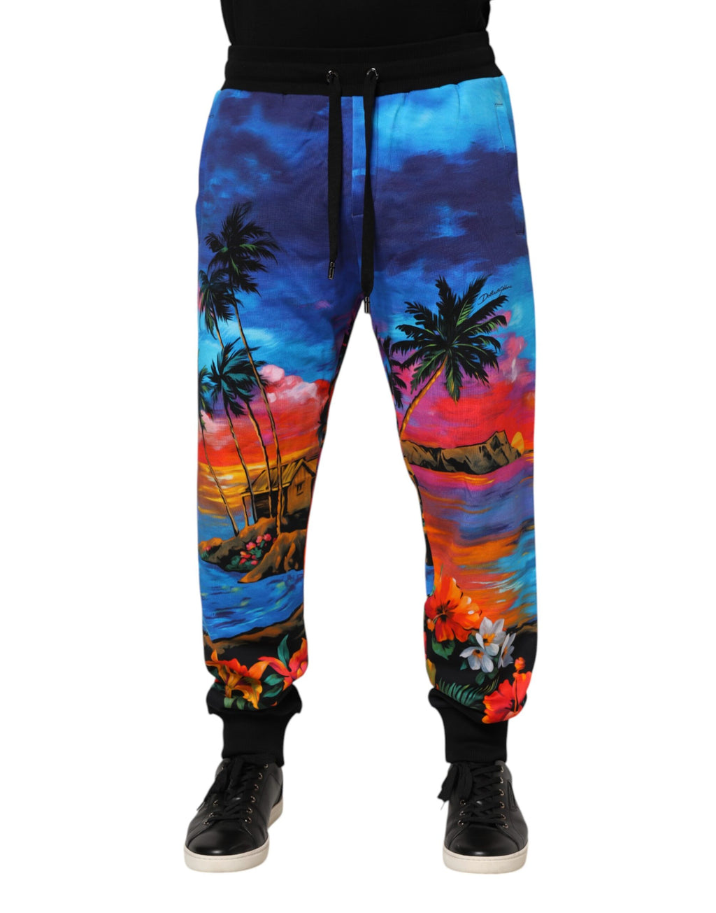 Dolce & Gabbana Blue Athletic Pants for Men alternate view