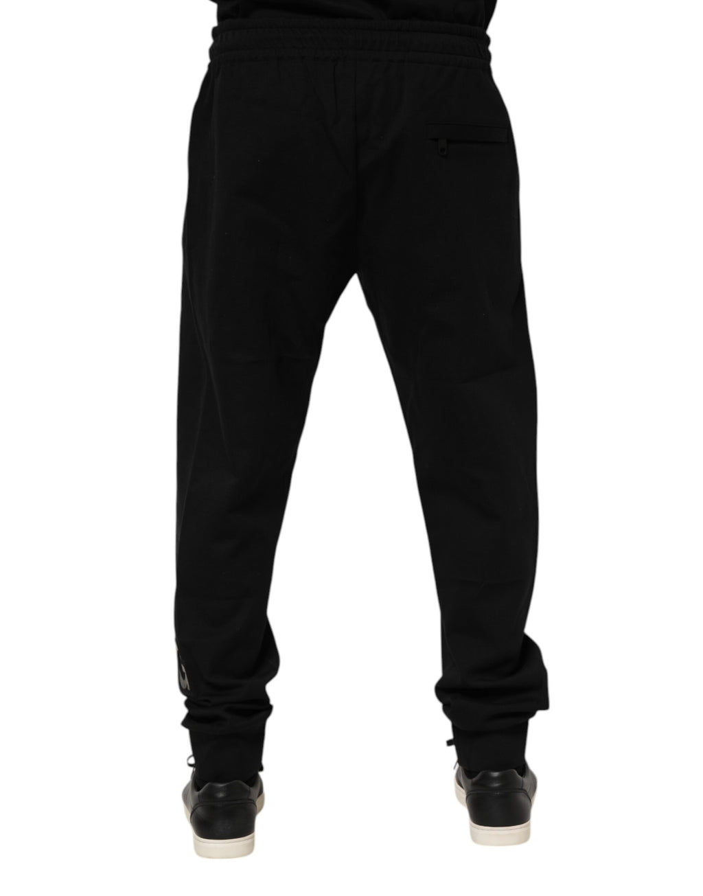 Dolce & Gabbana Black Athletic Pants for Men side view