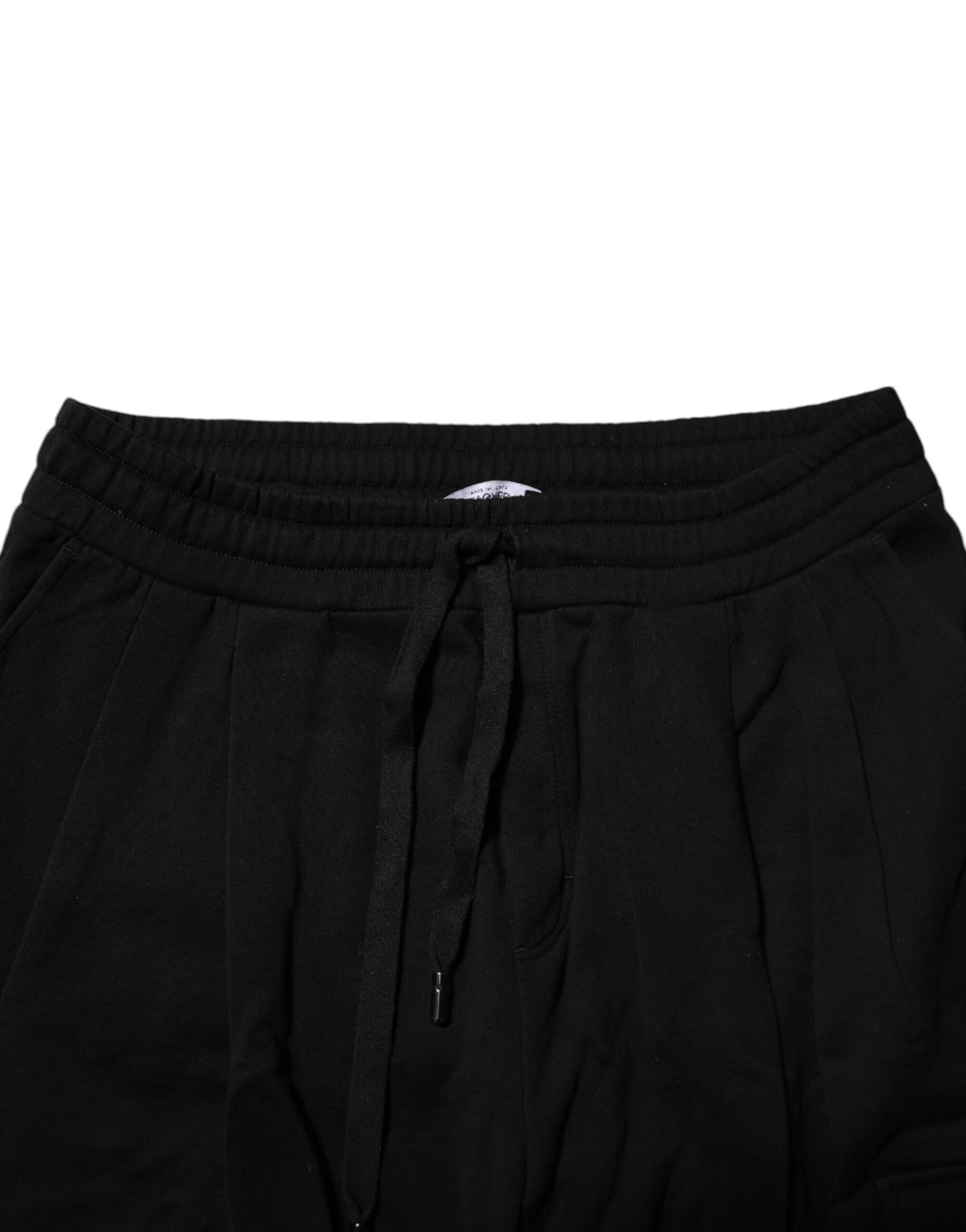 Dolce & Gabbana Black Athletic Pants for Men additional view