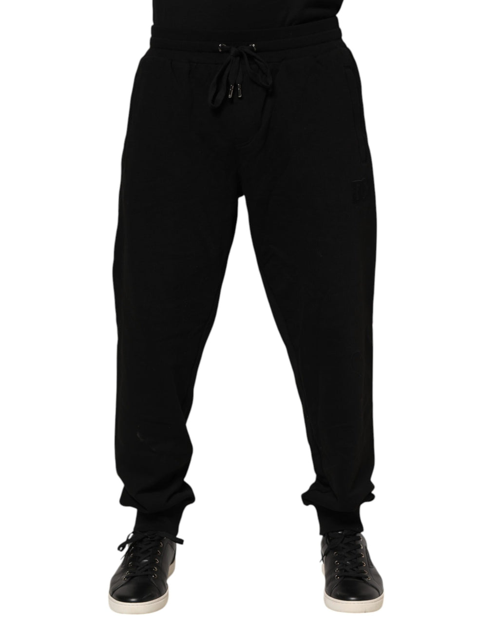 Dolce & Gabbana Black Athletic Pants for Men