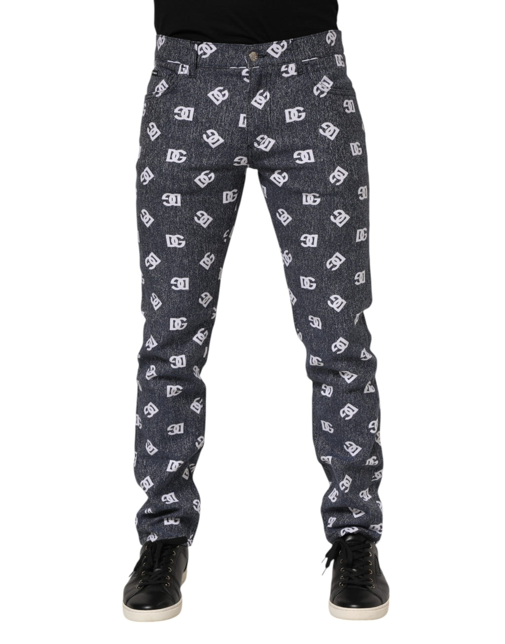 Dolce & Gabbana Grey Skinny Jeans for Men alternate view