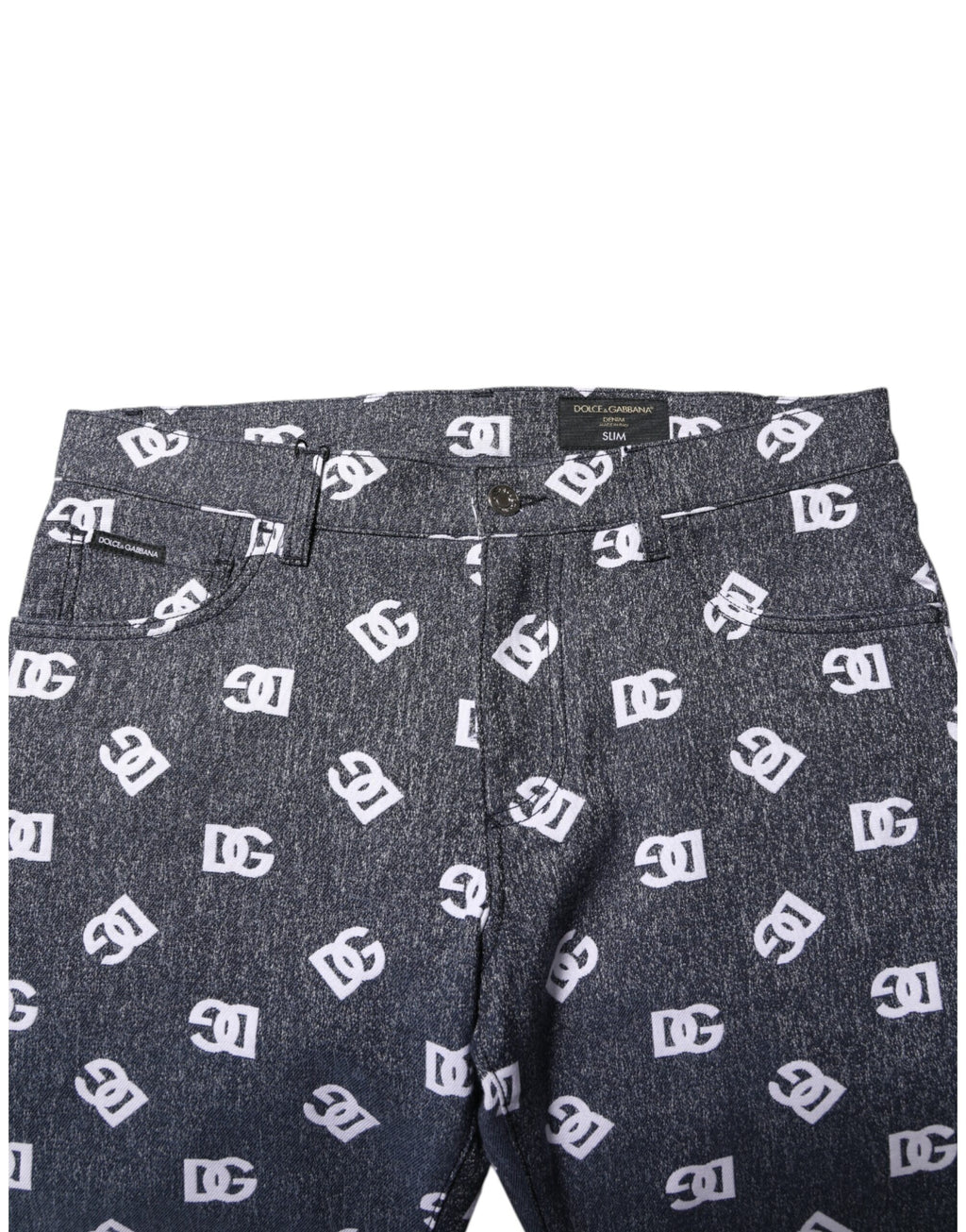 Dolce & Gabbana Grey Skinny Jeans for Men additional view