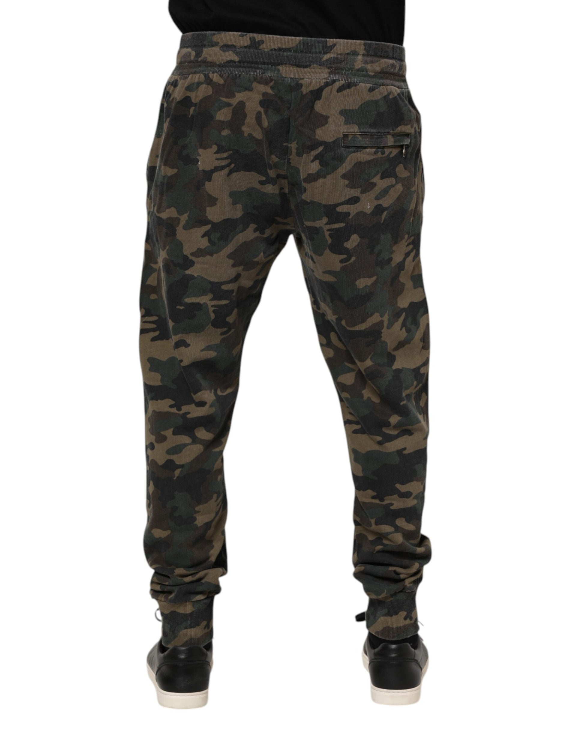 Dolce & Gabbana Brown Athletic Pants for Men side view