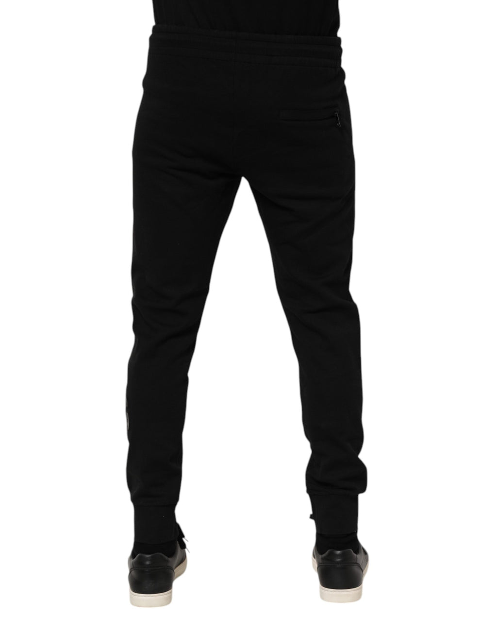 Dolce & Gabbana Black Athletic Pants for Men side view