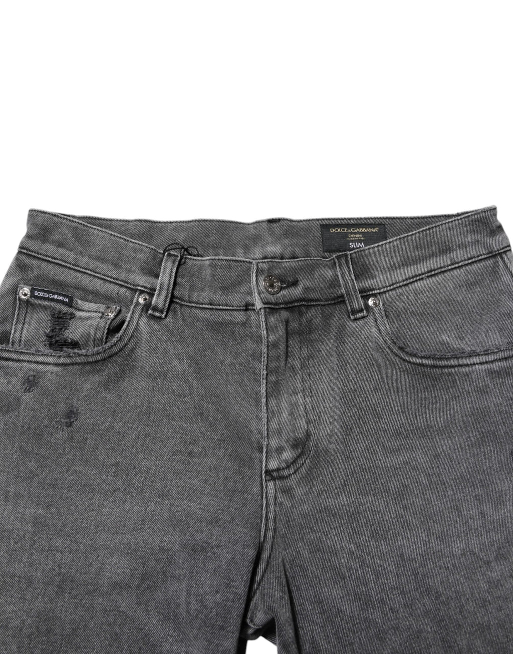 Dolce & Gabbana Grey Skinny Jeans for Men additional view