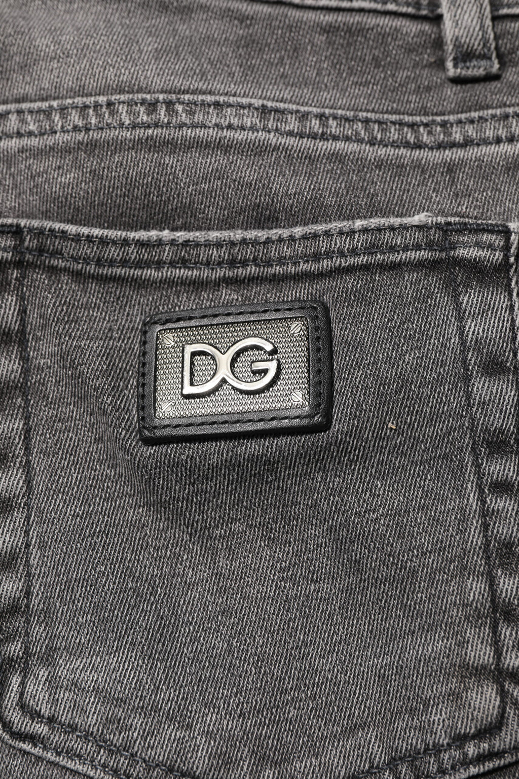 Dolce & Gabbana Grey Skinny Jeans for Men additional view