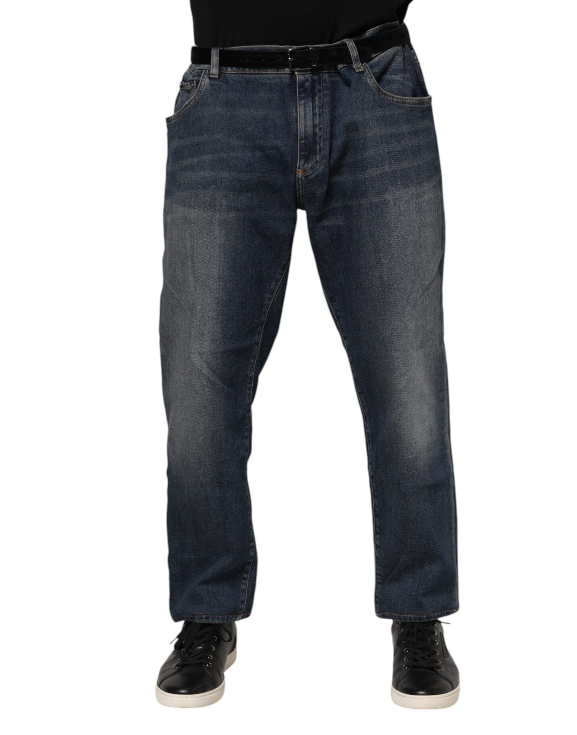 Dolce & Gabbana Blue Slim Fit Jeans for Men alternate view