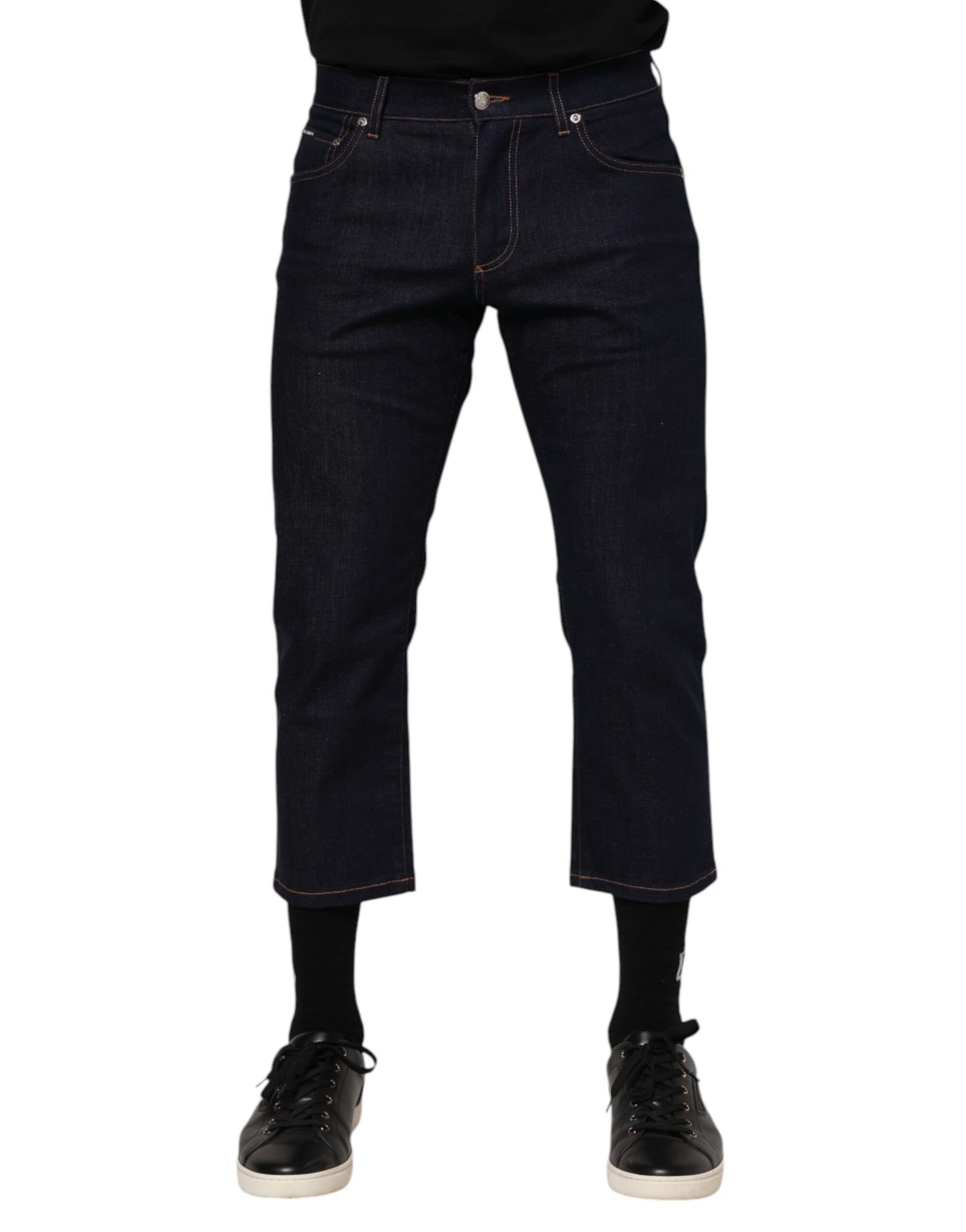 Dolce & Gabbana Blue Slim Fit Jeans for Men alternate view