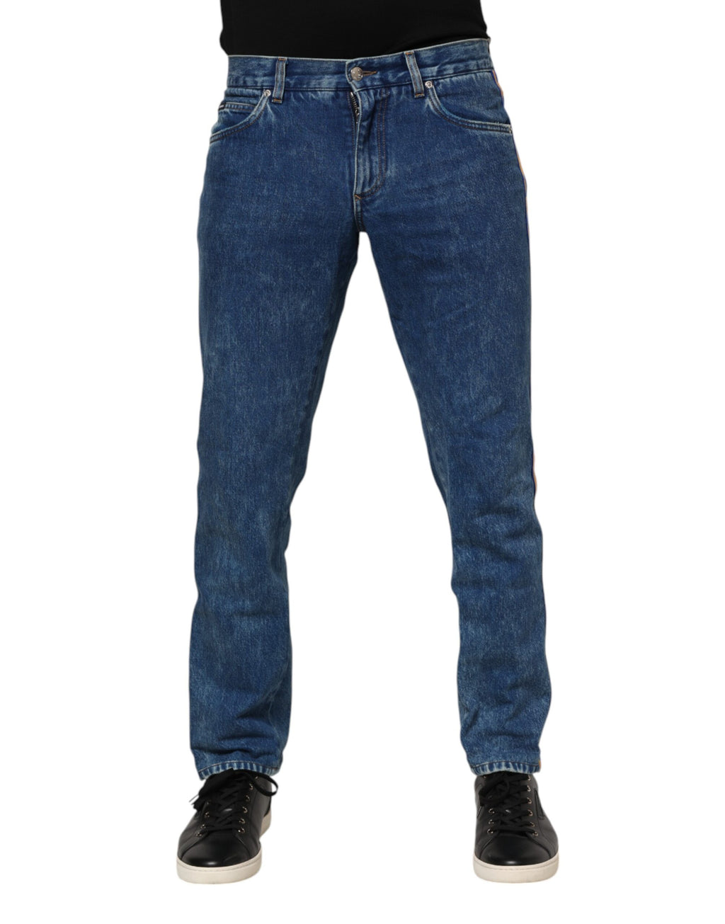 Dolce & Gabbana Blue Relaxed Fit Jeans for Men alternate view