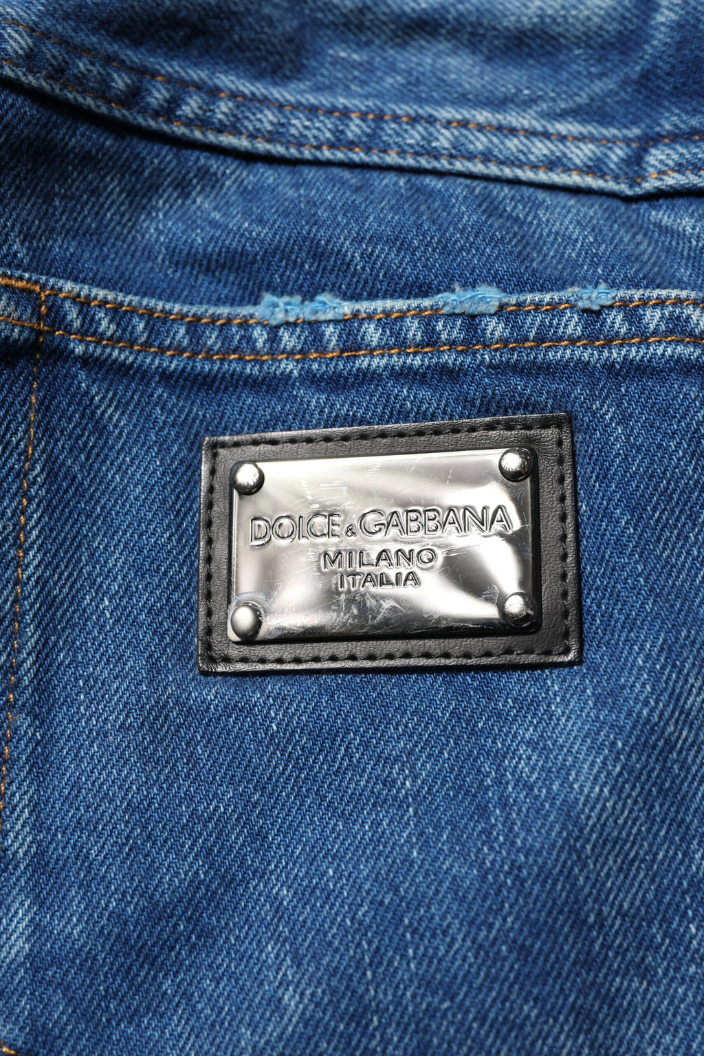 Dolce & Gabbana Blue Relaxed Fit Jeans for Men additional view