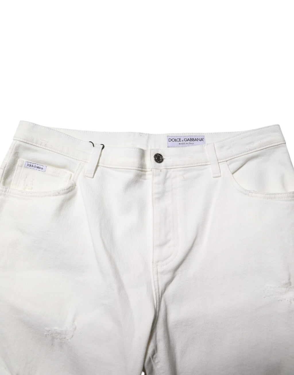 Dolce & Gabbana White Relaxed Fit Jeans for Men additional view