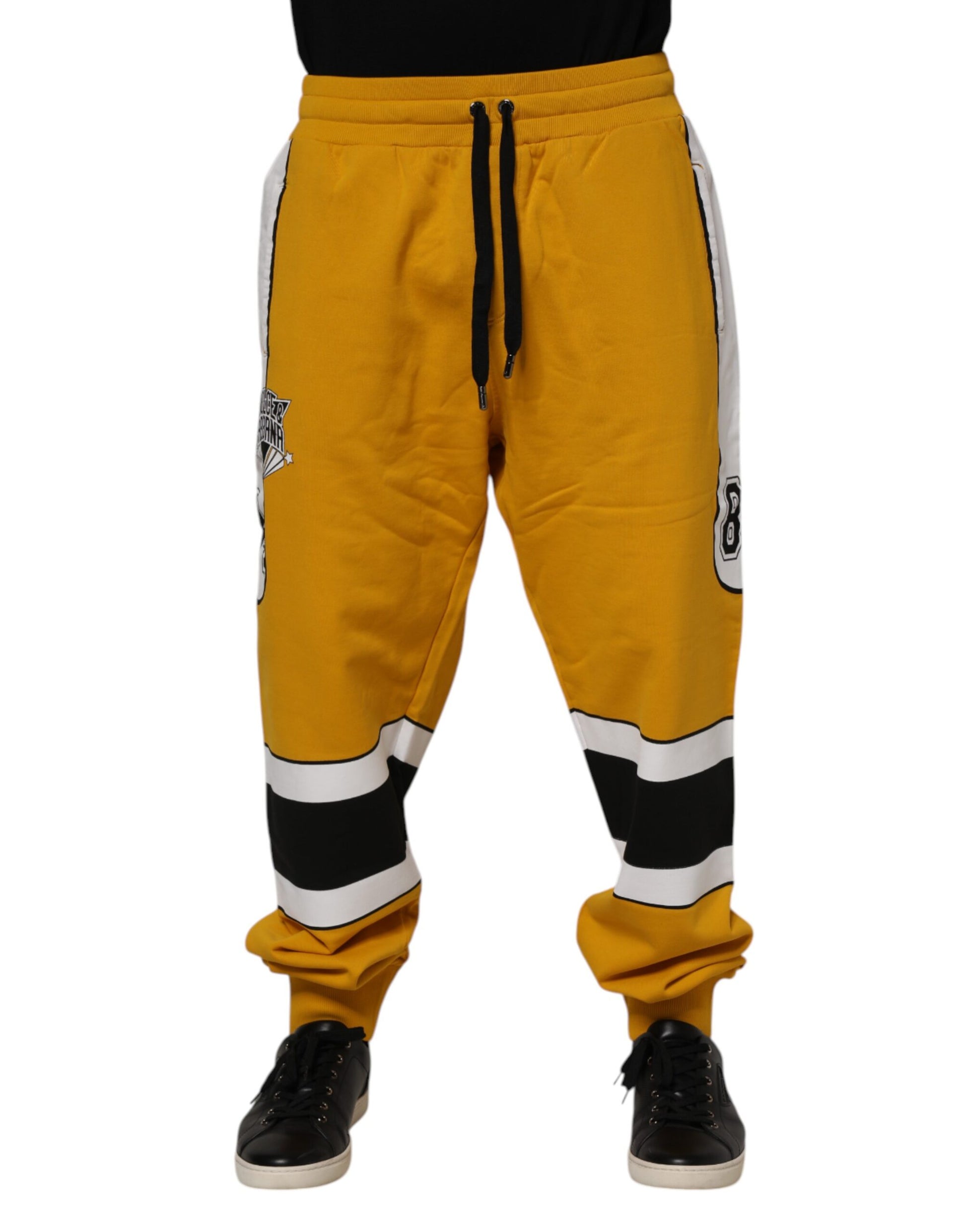 Dolce & Gabbana Yellow Athletic Pants for Men alternate view