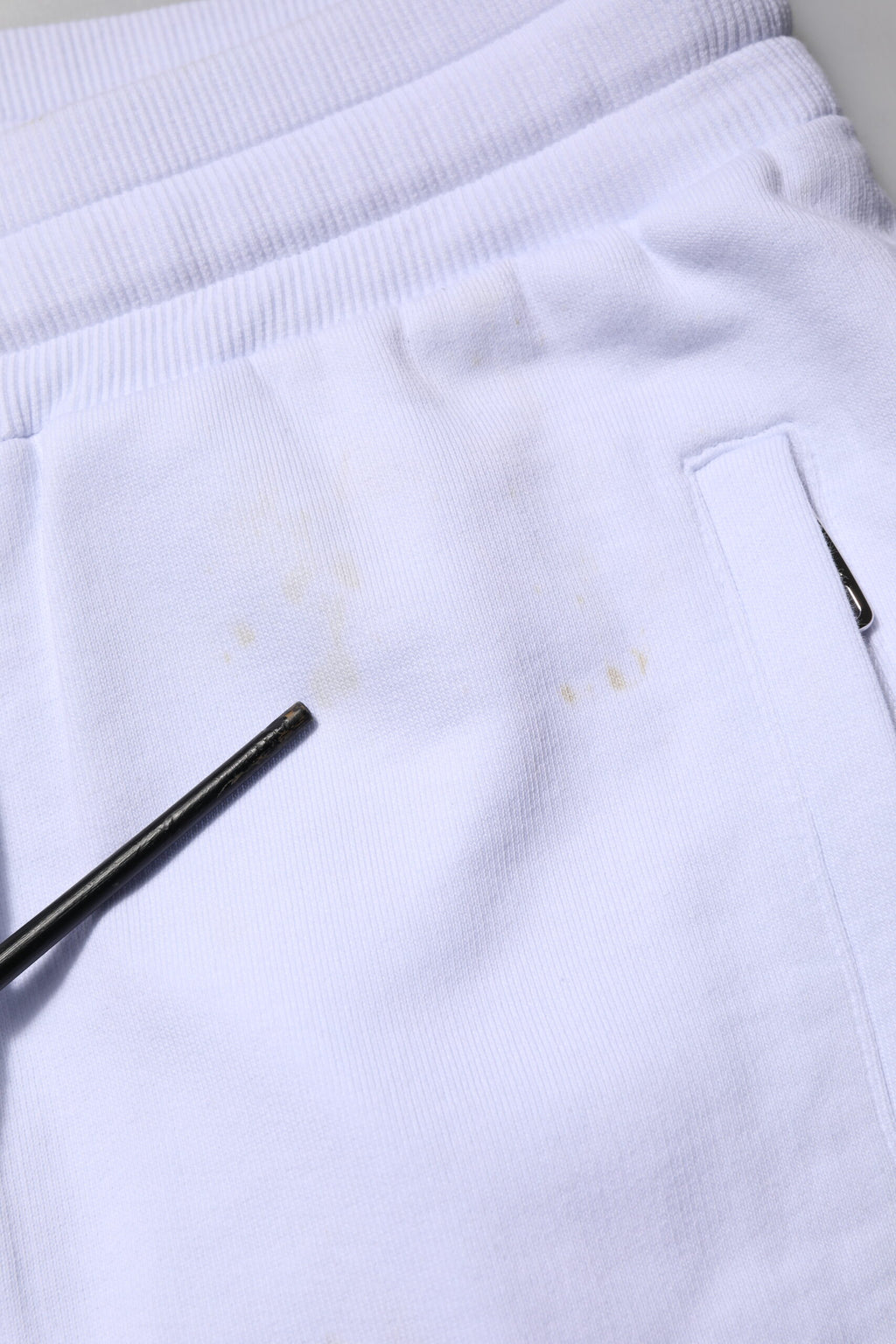 Pantalon de jogging Dolce & Gabbana en coton blanc à cordon de serrage