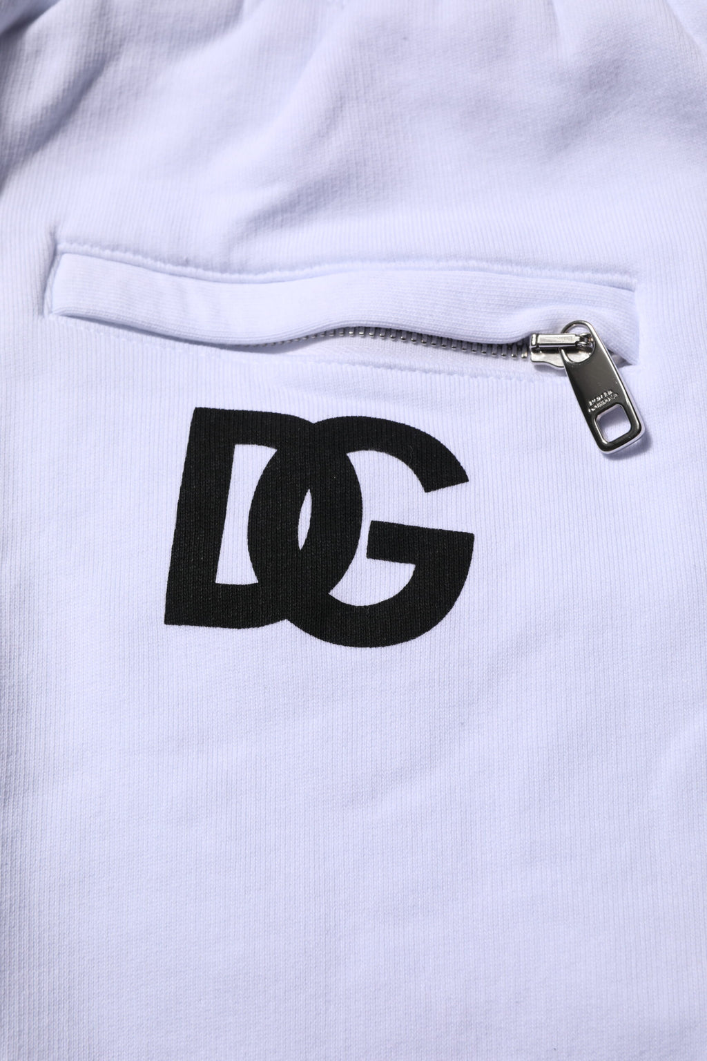Pantalon de jogging Dolce & Gabbana en coton blanc à cordon de serrage