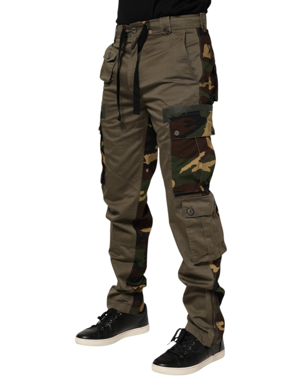 Dolce & Gabbana Brown Cargo Pants for Men detail view