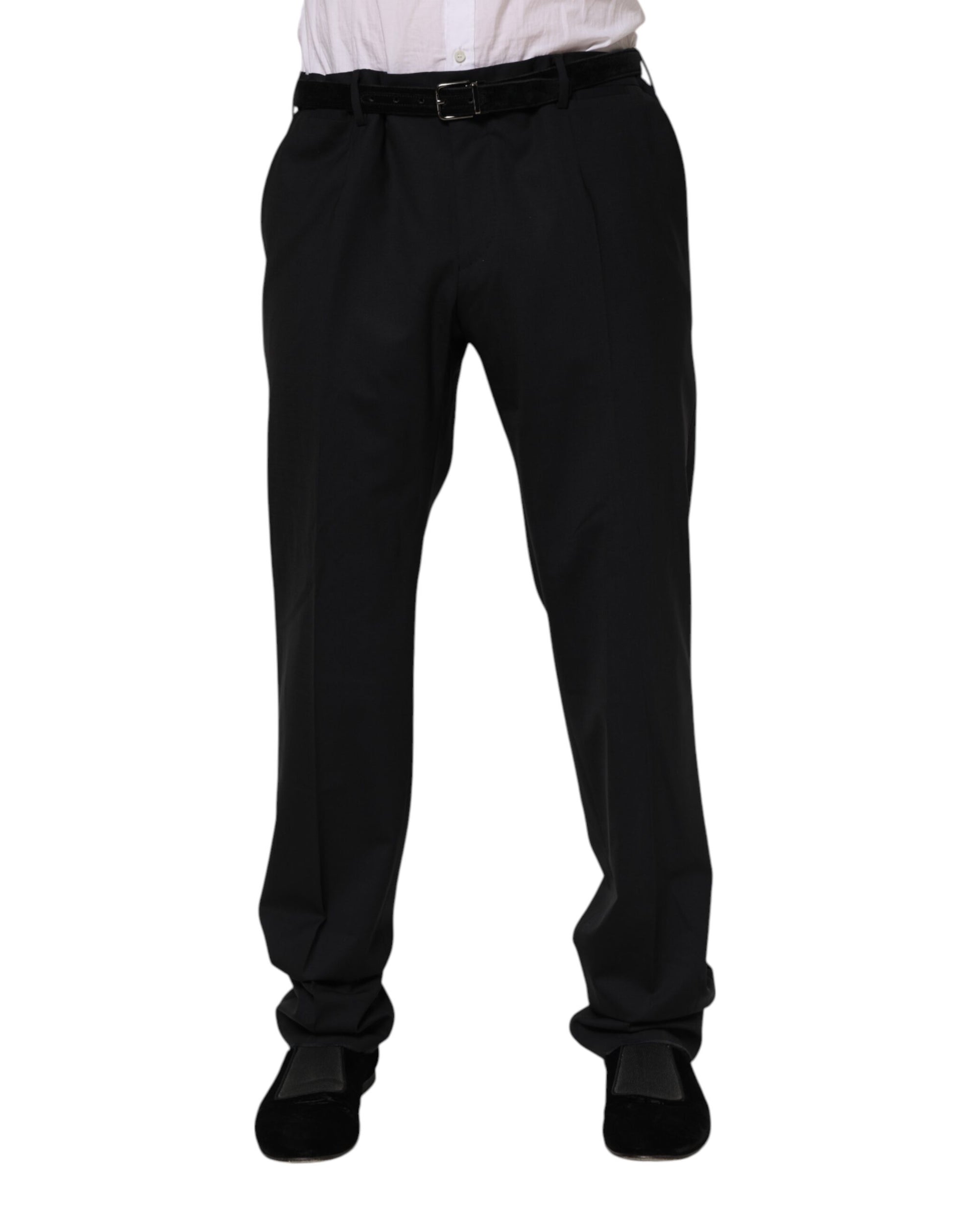 Dolce & Gabbana Black Dress Pants for Men