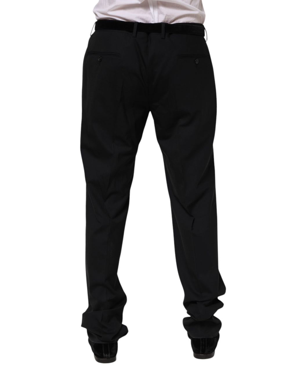 Dolce & Gabbana Black Dress Pants for Men side view
