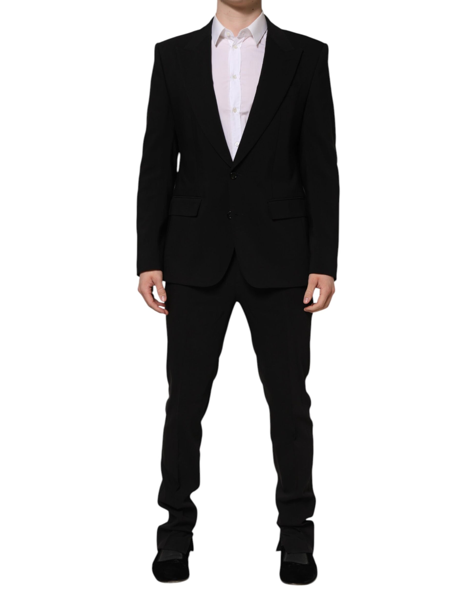 Costume deux pièces Dolce & Gabbana MARTINI noir à un bouton