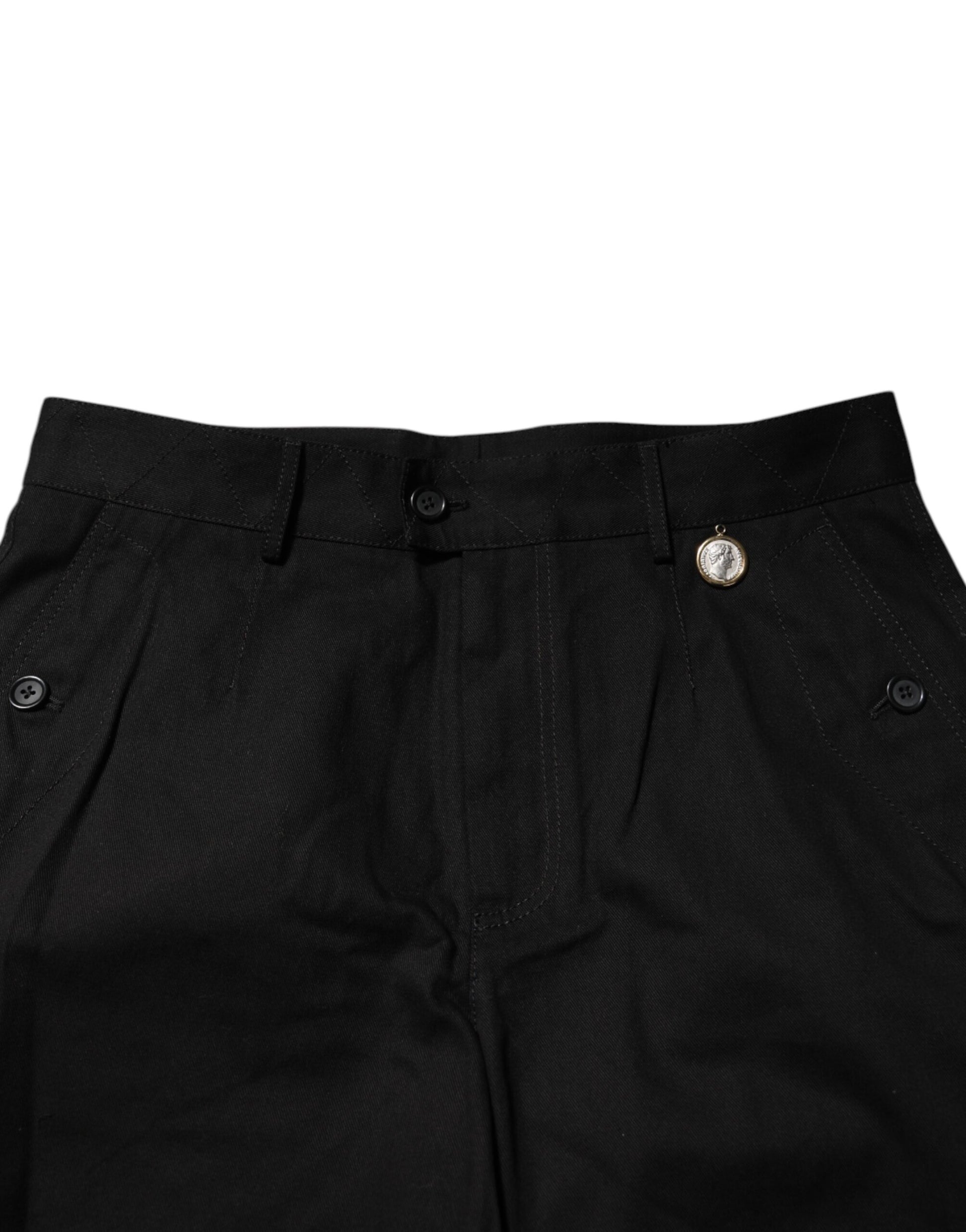 Dolce & Gabbana Black Bermuda for Men additional view