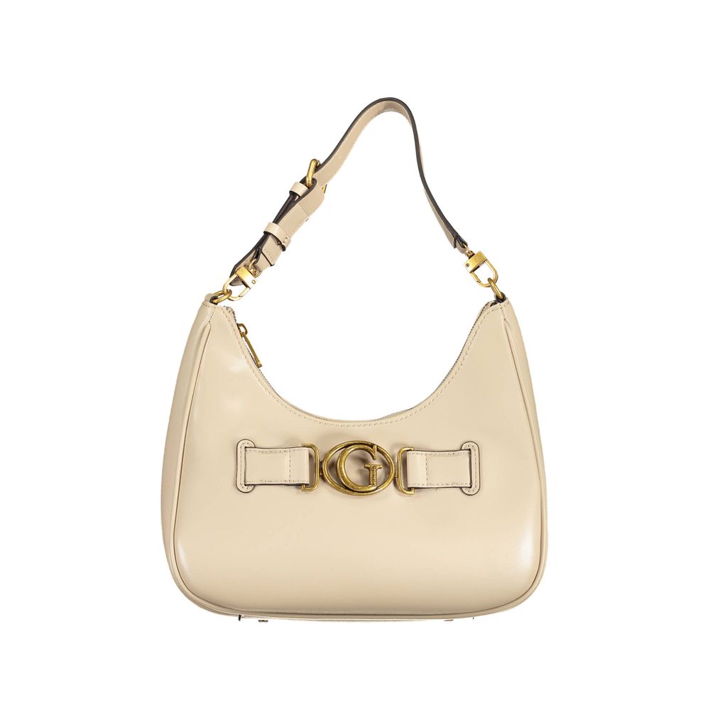 Guess Jeans Beige Handbag for Women
