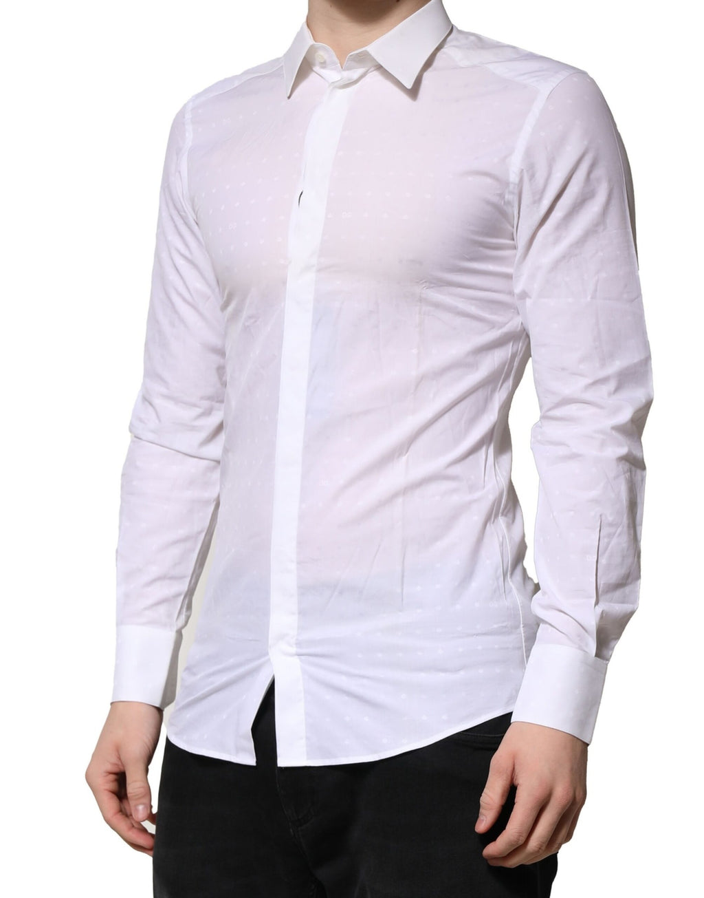Dolce & Gabbana White Dress Shirt for Men detail view